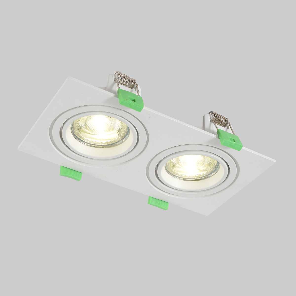 встраиваемый светильник crystal lux clt 002c2 wh v2