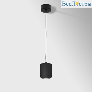 Подвесной светодиодный светильник Elektrostandard Onde 50249 LED 15W 4000K черный a064202