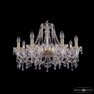Подвесная люстра Bohemia Ivele Crystal 1403/8/240 G