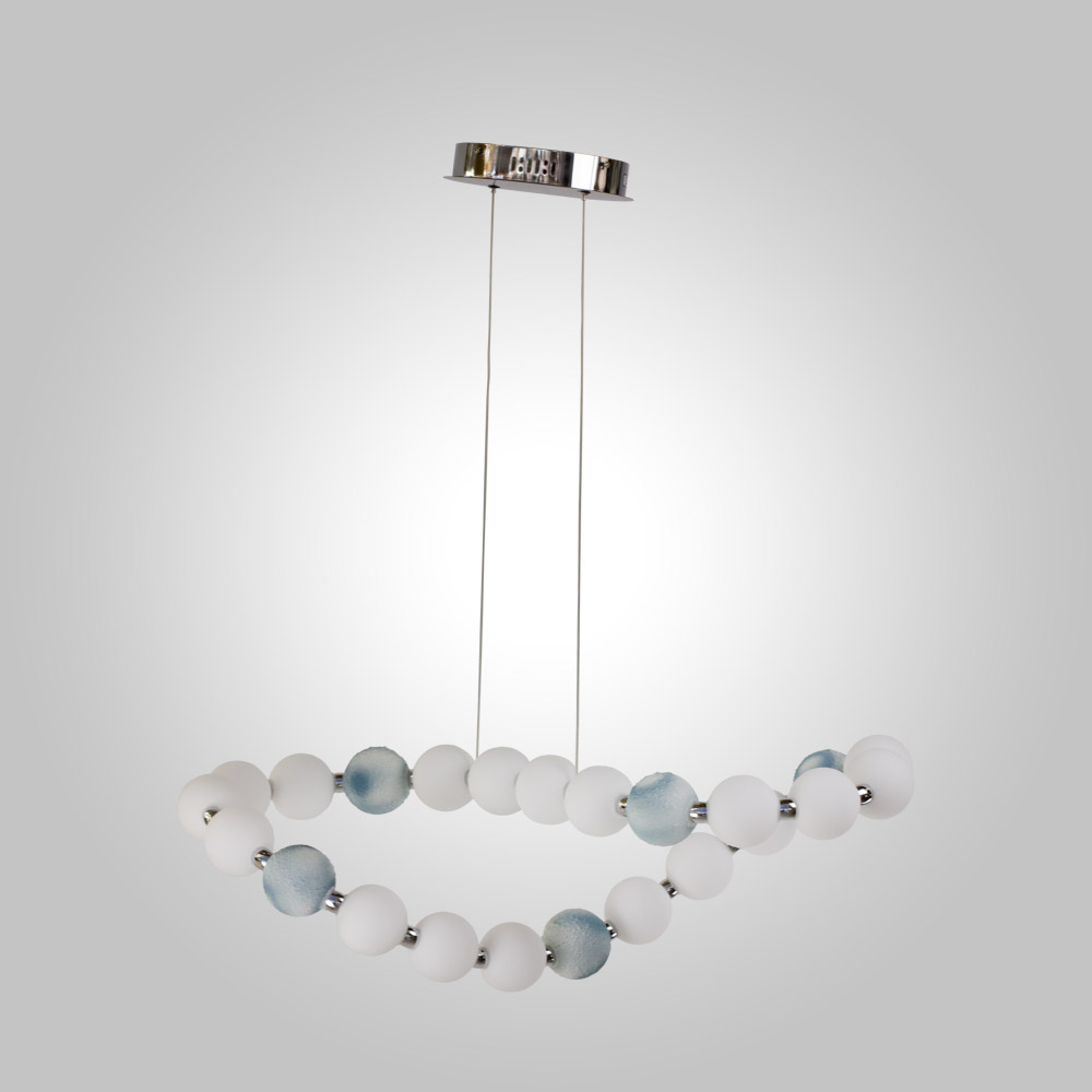 подвесная люстра am group pearl 8823-25 ch
