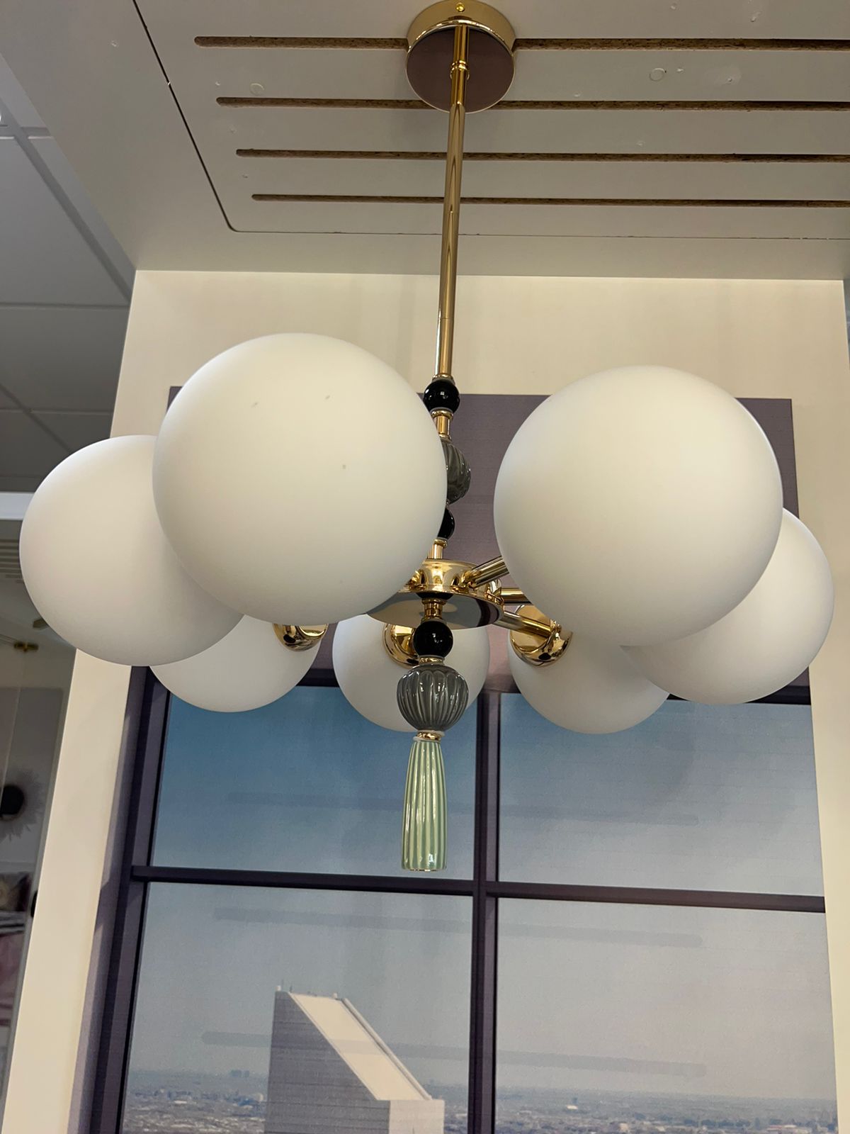 подвесная люстра odeon light exclusive palle 5405/6