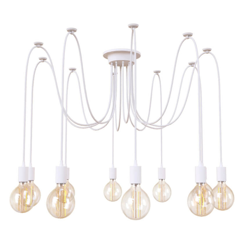 подвесная люстра loft it spider loft1162w/10