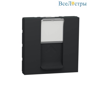 Розетка компьютерная RJ45 Schneider Electric Unica Modular Cat. 5e UTP NU341154
