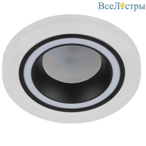 Встраиваемый светильник Эра DK90 WH/BK Б0054359