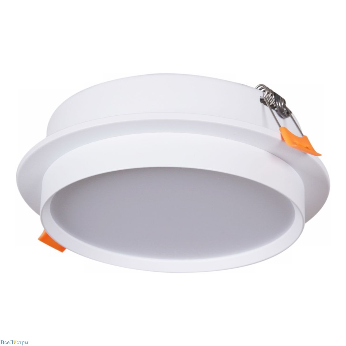 встраиваемый светильник reluce 70001-9.0-001rld gx70 wt