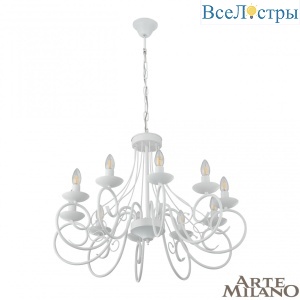 Подвесная люстра Arte Milano 349159/10 WT