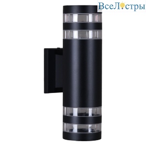 Уличный настенный светильник Reluce 86227-9.2-002CT 2*E27 BK