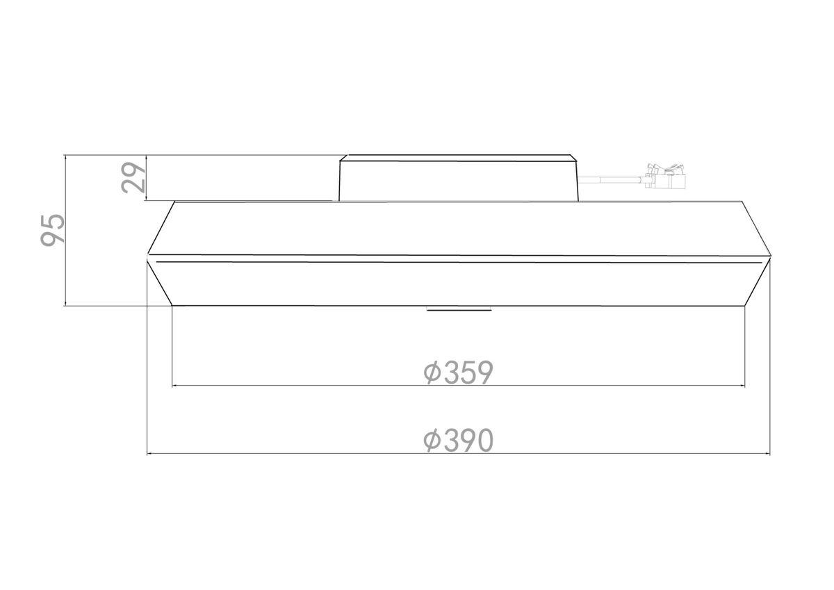 потолочный светодиодный светильник freya cells fr10012cl-l24w