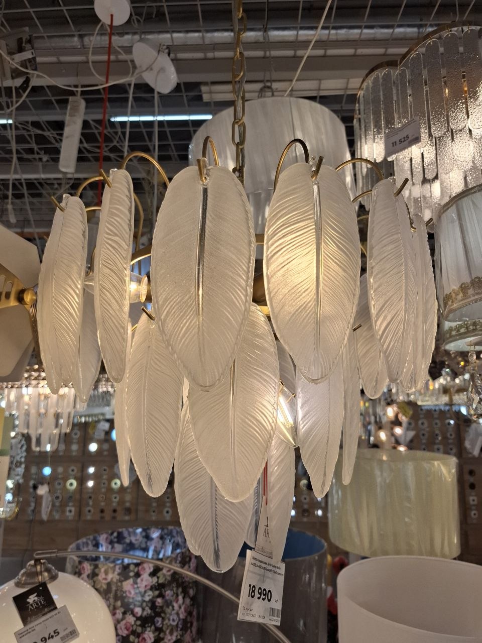 подвесная люстра arte lamp evie a4052lm-6sg