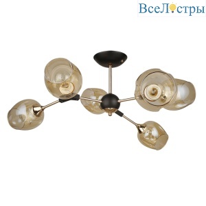 Люстра на штанге Arte Lamp Seppia A4211PL-6BK