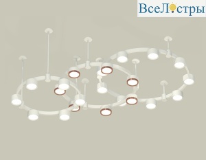 Комплект подвесного светильника Ambrella Light Techno Ring XR92212200 (A9221, A9226, C9241, C9232, C9236, C9231, N8126, N8112)