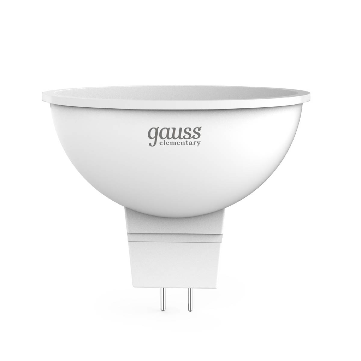 лампа светодиодная gauss gu5.3 11w 6500k матовая 13531