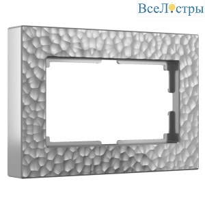 Рамка Werkel Hammer серебряный 4690389163630