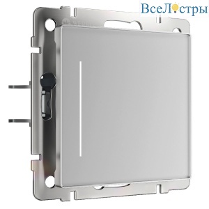 Умный сенсорный выключатель одноклавишный Werkel 4690389197901 W4513006 a064143