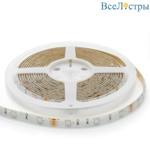 Комплект светодиодной ленты Apeyron 12В 7.2Вт/м smd 5050 30 д/м IP65 5м RGB (блок, коннектор, контроллер)  10-03