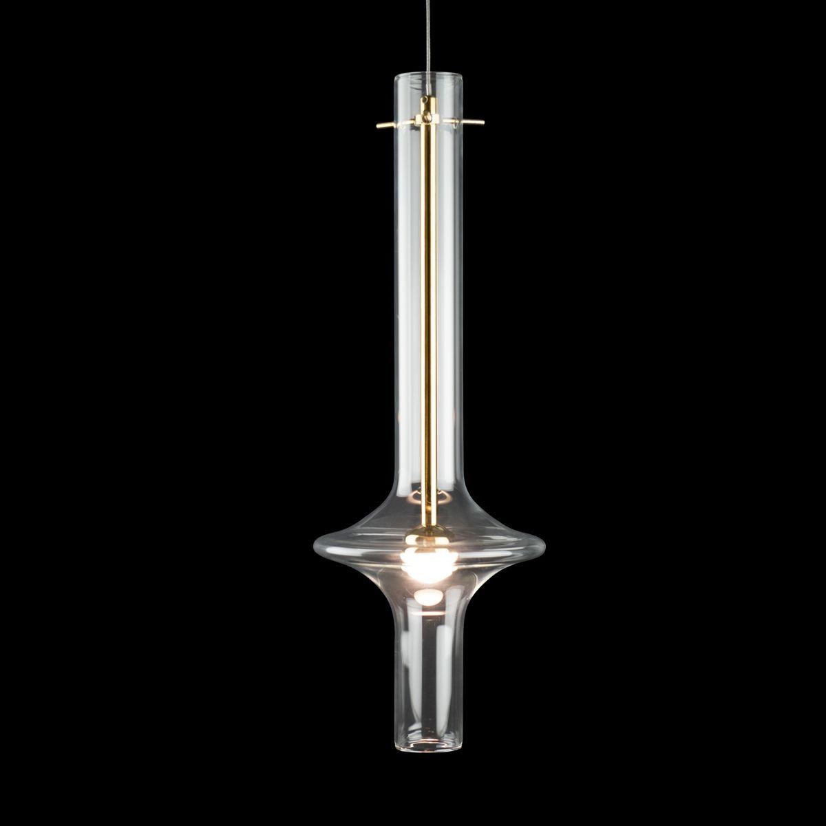 подвесной светодиодный светильник loft it tube 10061gd