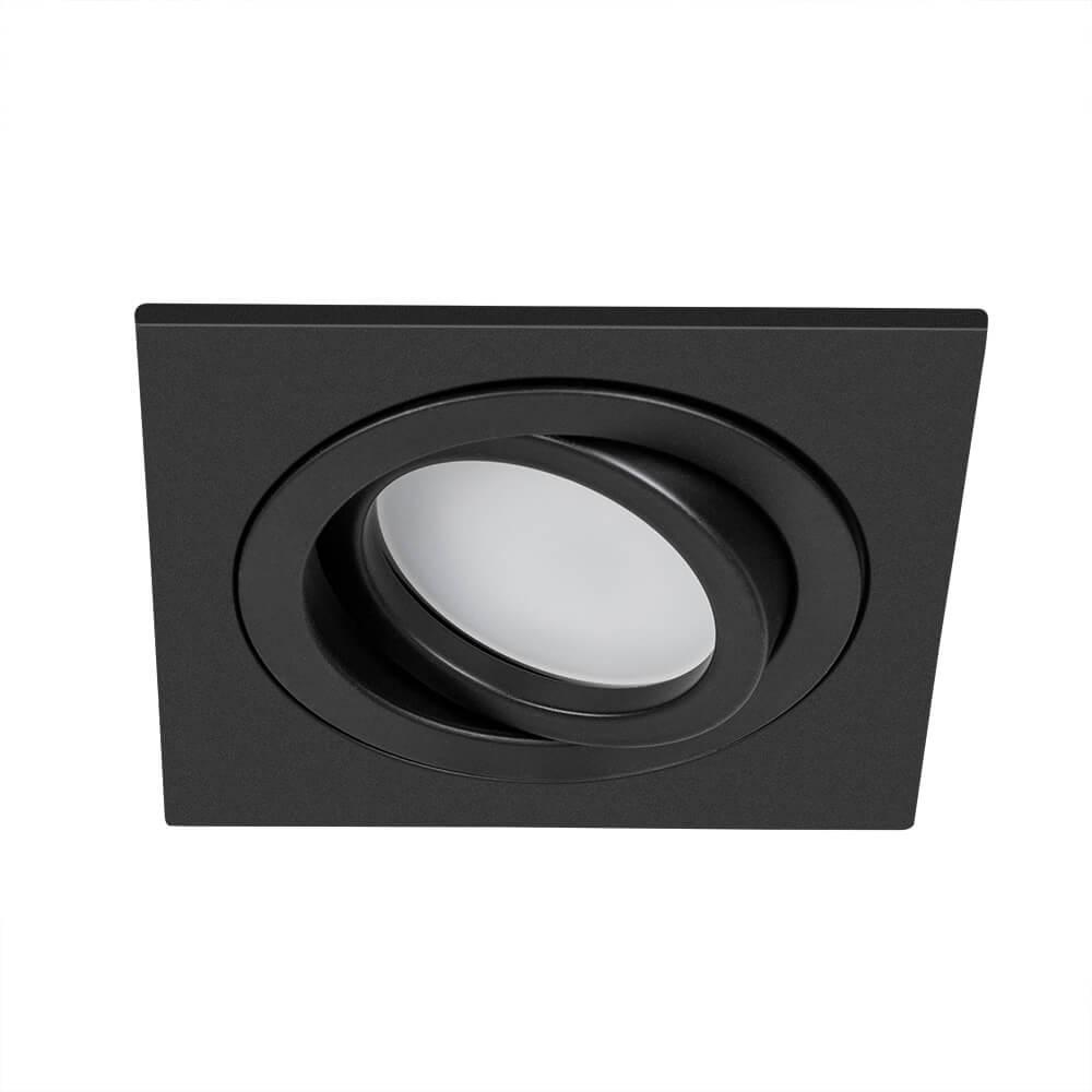 встраиваемый светильник arte lamp tarf a2168pl-1bk