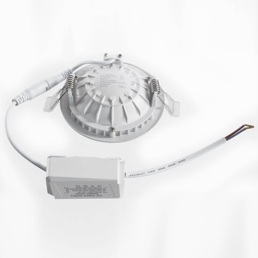 встраиваемый светодиодный светильник arte lamp riflessione a7008pl-1wh