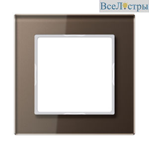 Рамка одноместная Jung AC581GLMO