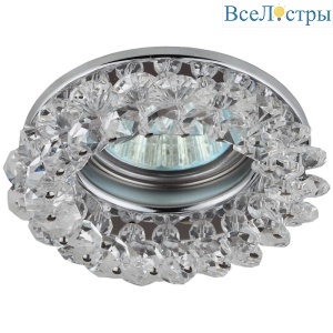 Встраиваемый светильник ЭРА DK16 CH/WH C0044737
