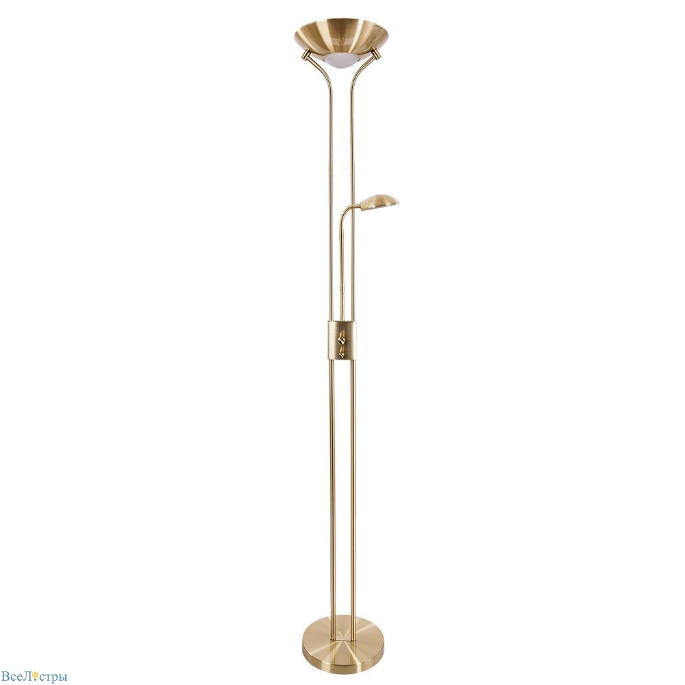 торшер arte lamp duetto a4329pn-2pb