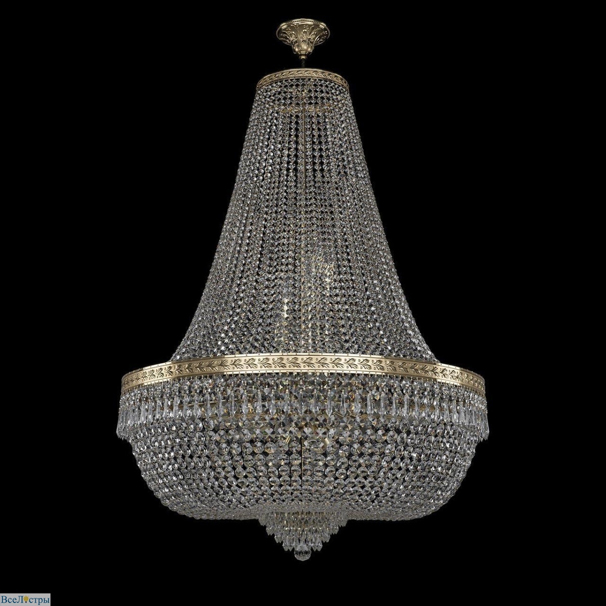 подвесная люстра bohemia ivele 19271/h2/90iv g