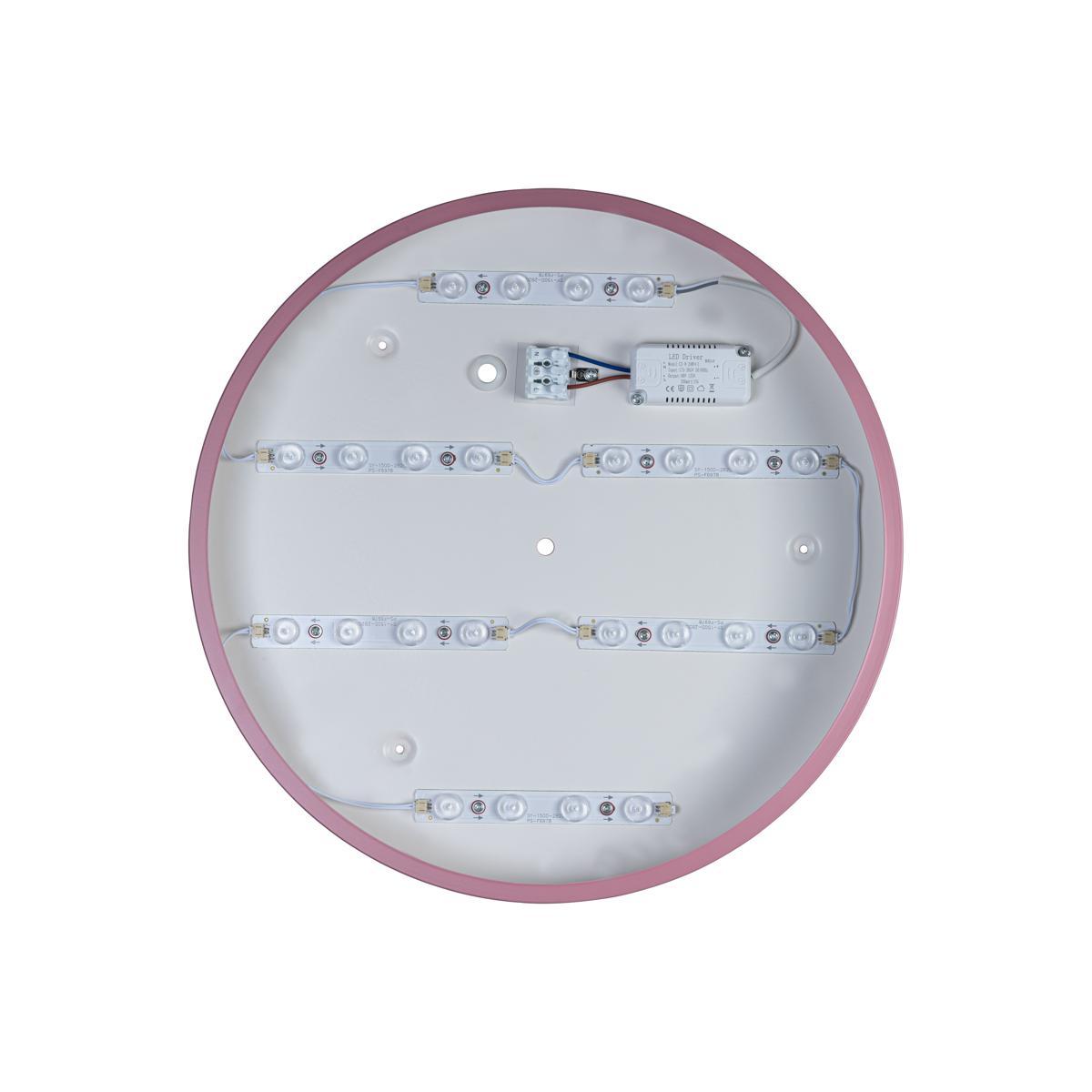 потолочный светодиодный светильник loft it axel 10003/24 pink