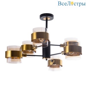 Люстра на штанге Arte Lamp Carlo A8205SP-6BK