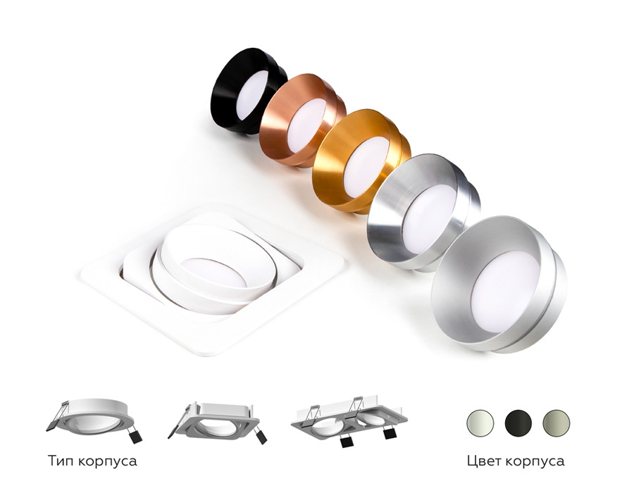 насадка передняя ambrella light diy spot n7021