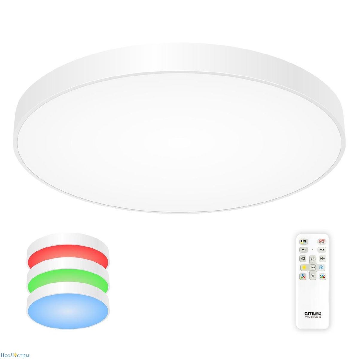 потолочная люстра citilux купер cl724155g0
