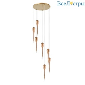Каскадная люстра Arte Lamp Waterfall A1577SP-7GO