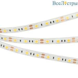 Светодиодная влагозащищенная лента Arlight 14,4W/m 60LED/m 5060SMD дневной белый 5M RTW-SE-B60-10mm 12V Day4000 015453(2)