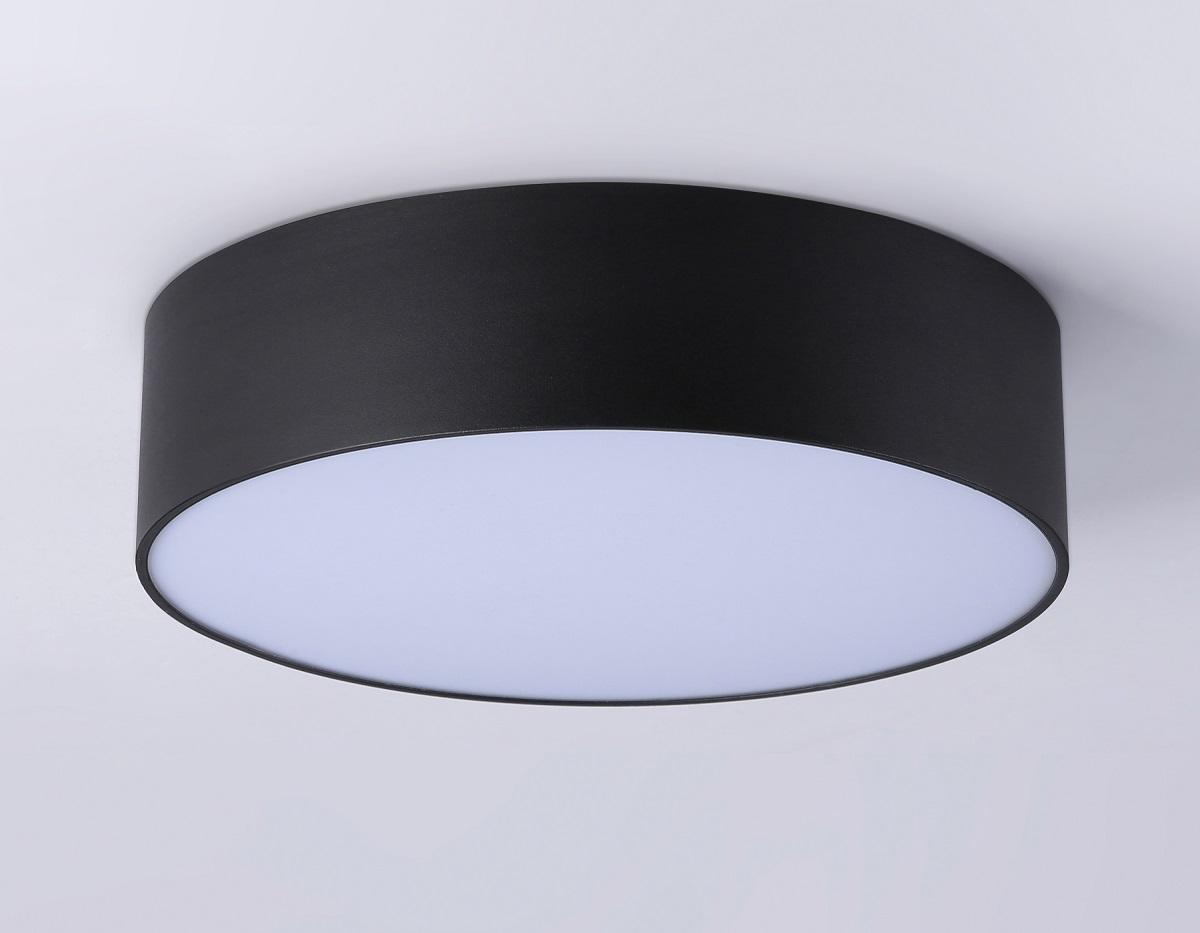 потолочный светодиодный светильник ambrella light orbital air alum fv5518
