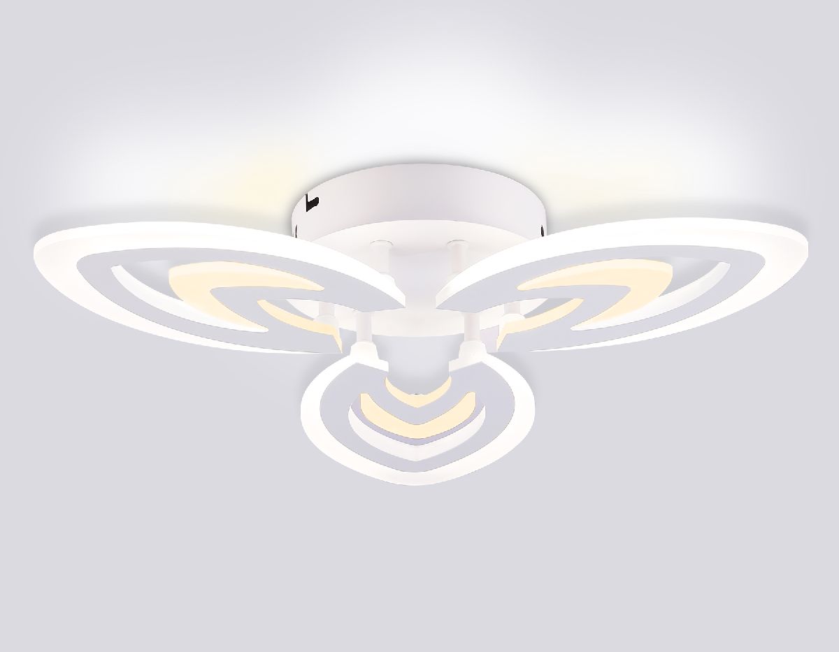 потолочная люстра ambrella light acrylica original fa4545