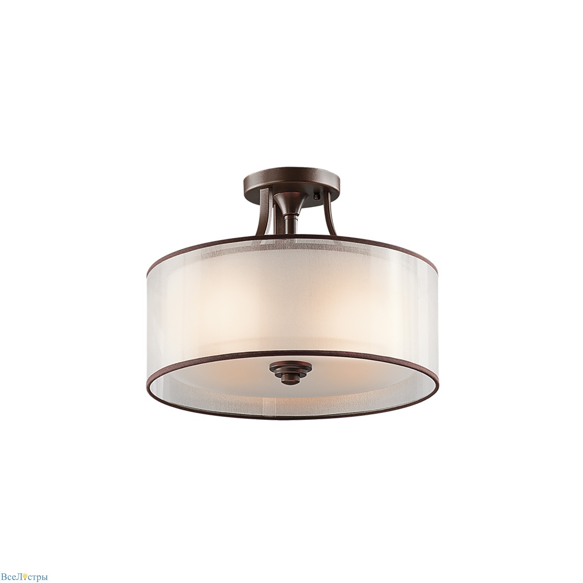 потолочный светильник kichler lacey kl-lacey-sf-mb