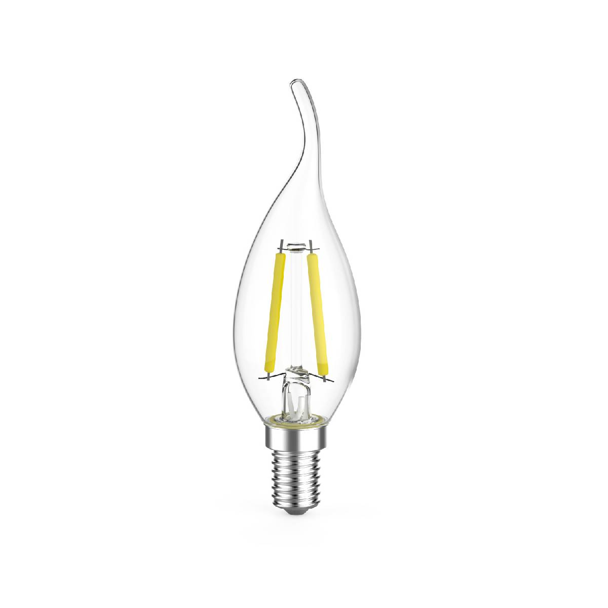 лампа светодиодная gauss filament e14 7w 2700k 104901107t