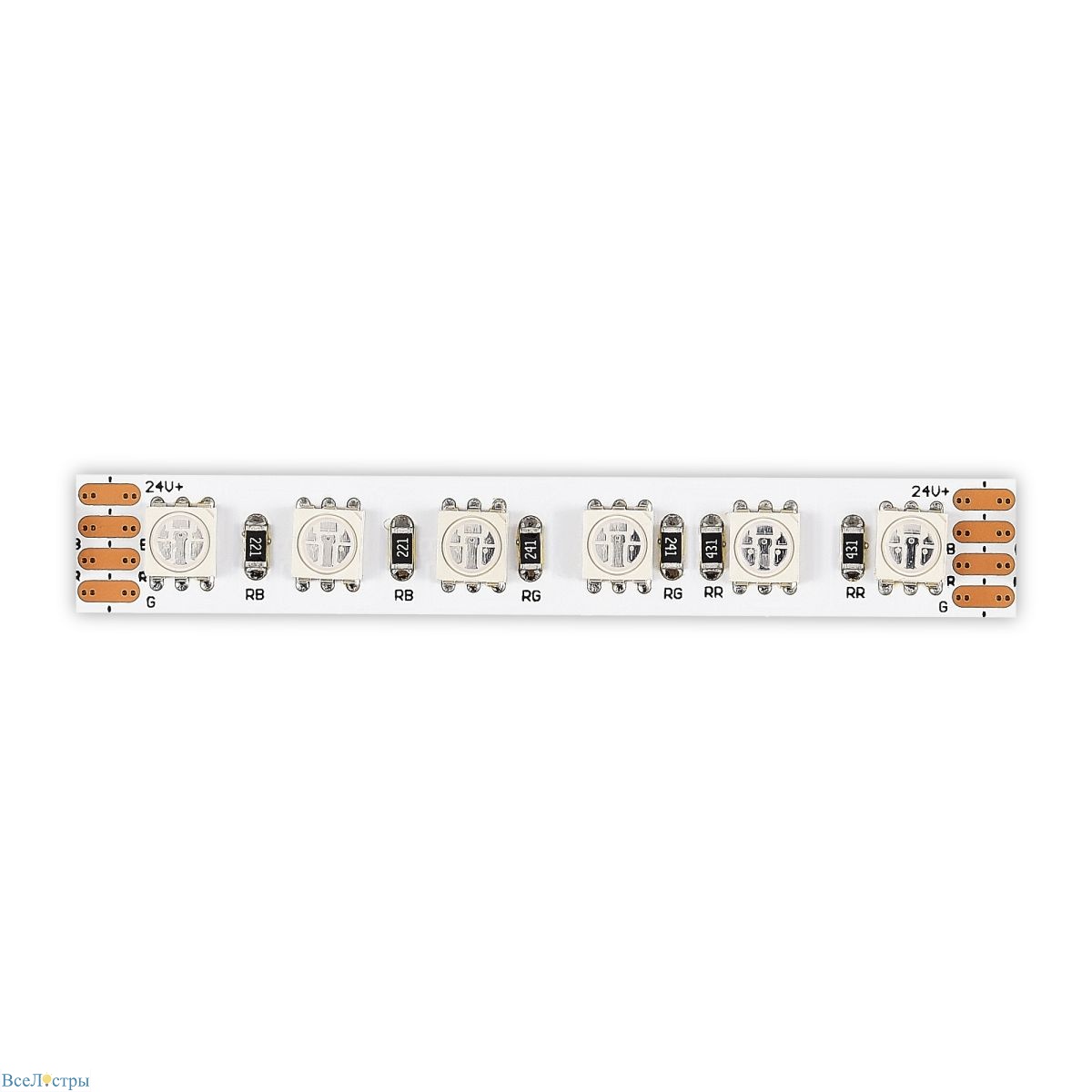 светодиодная лента st luce 24в 5м ip20 st5004.017.20rgb