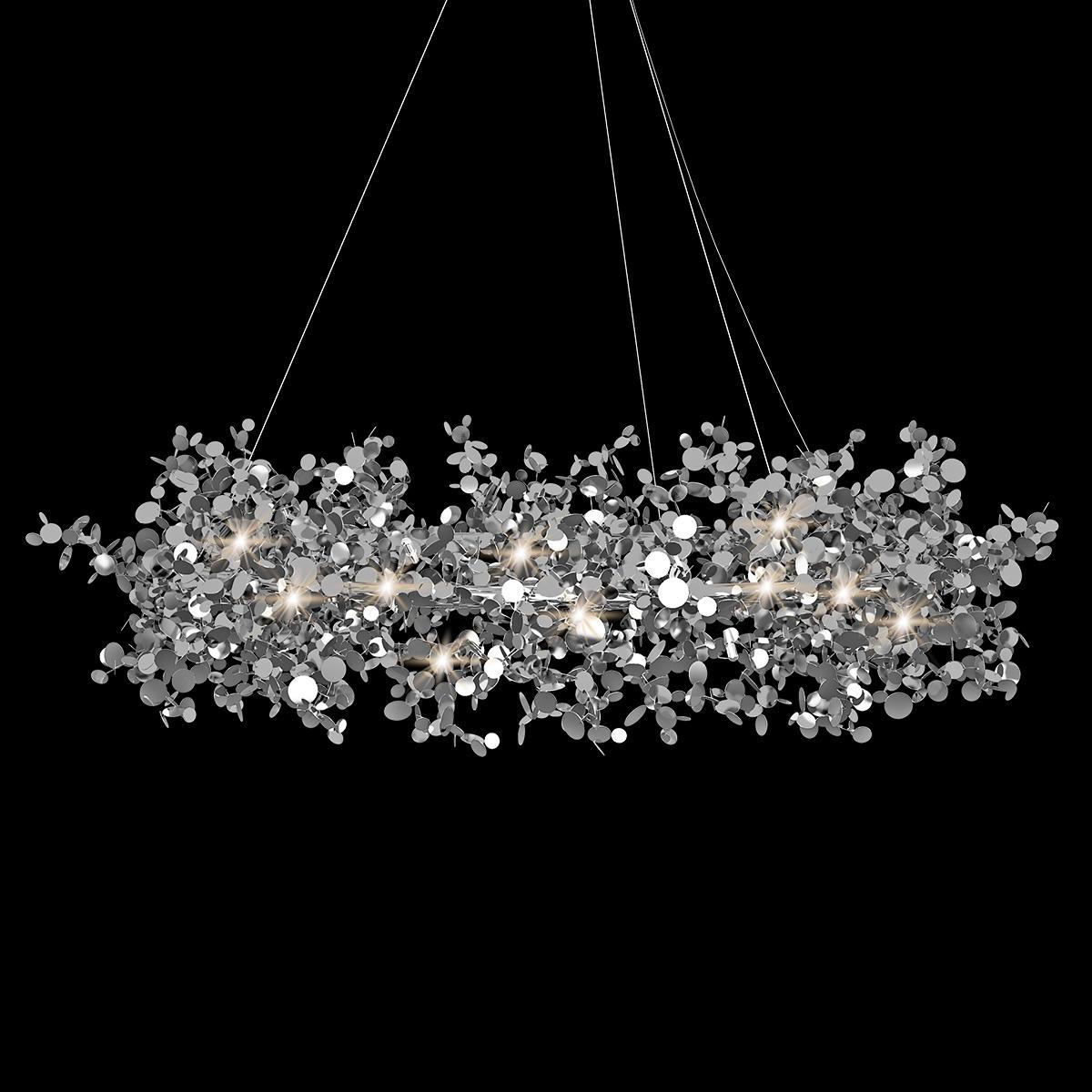 подвесная люстра loft it spark 10101/800 chrome
