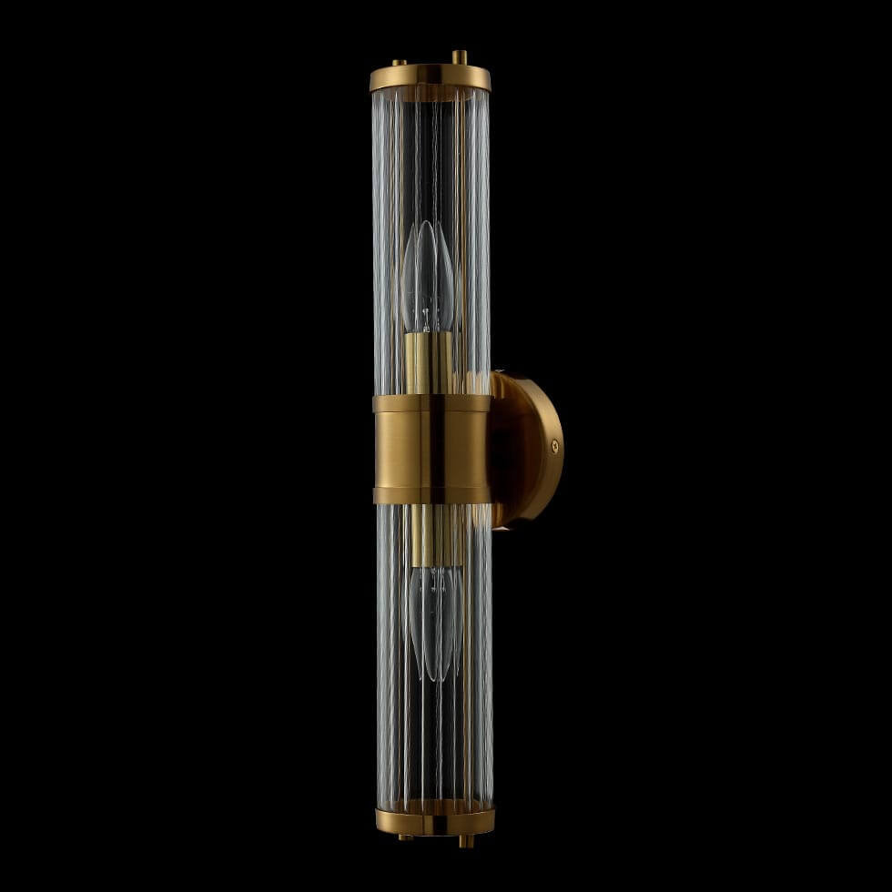 бра crystal lux sancho ap2 brass