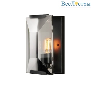 Настенный светильник Delight Collection Harlow Crystal KR0354W-1A black/clear