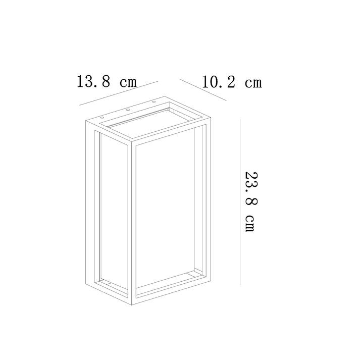 уличный настенный светильник arte lamp marfik a2322al-1go