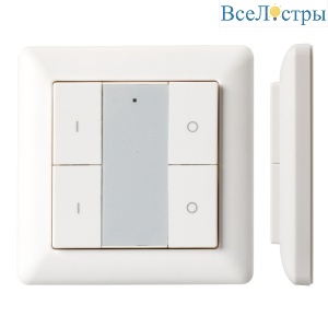 Панель Arlight Knob SR-KN9550K4-UP White (KNX, Dim) 021369