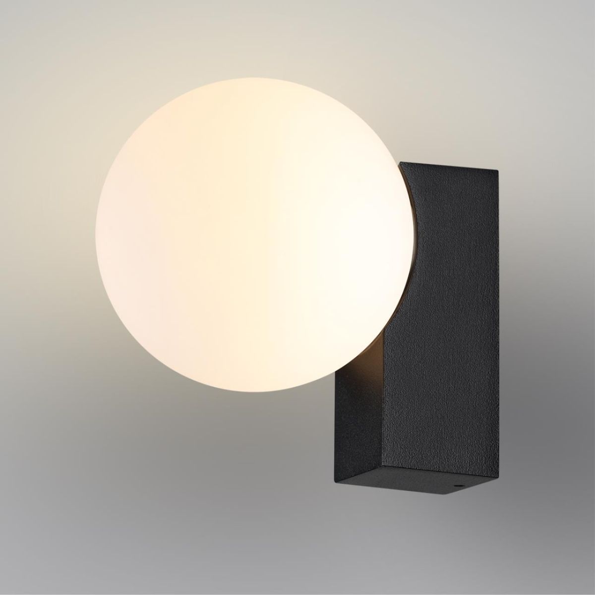 уличный настенный светильник odeon light nature viva 7124/1w