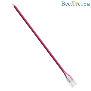 Коннектор прокалывающий 2 pin для подключения одноцветной LED ленты 8мм, тип SMD, COB Apeyron 09-113