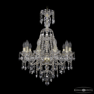 Подвесная люстра Bohemia Ivele Crystal 1415/10/200/XL-76 G
