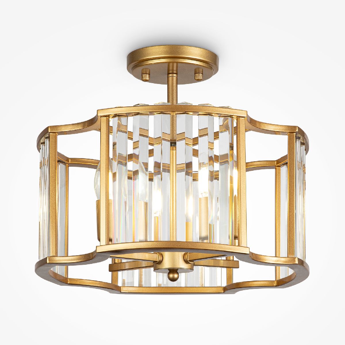 потолочная люстра maytoni solar mod087cl-04g