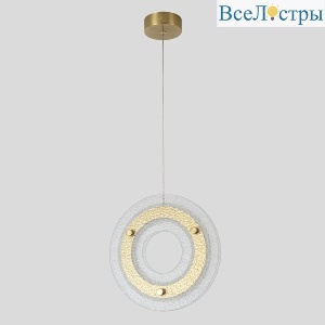 Подвесной светильник Crystal Lux DIEGO SP25W LED BRASS