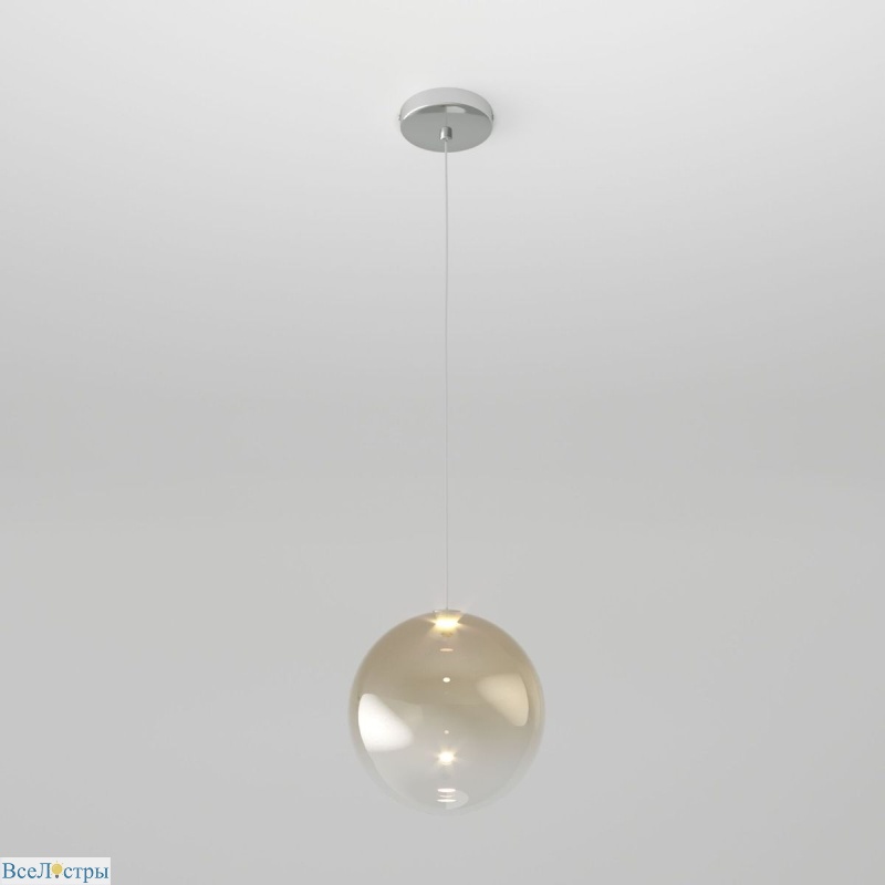 подвесной светильник eurosvet wonder 50230/1 led янтарный a058631