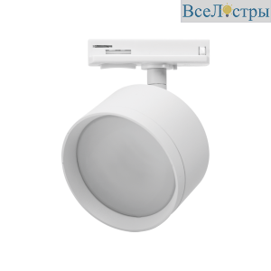 Трековый однофазный светильник Wolta Basic WTL-GX53/01W
