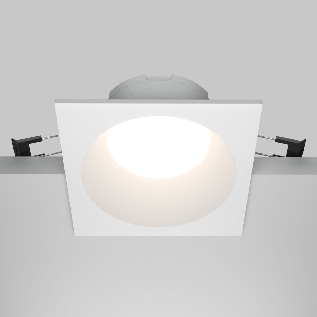 встраиваемый светильник maytoni technical share dl126-gx53-sq-w